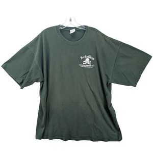 Rebellion Tug Shenandoah T-shirt Gildan Men's 2XL Green Crew Neck Casual Cotton